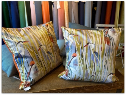 møbelstof møbelstoffer ompolstring møbelstoflageret stoflageret reststoffer stofdesign stofpuder kvadrat jab Designers Guild Svenskt Tenn